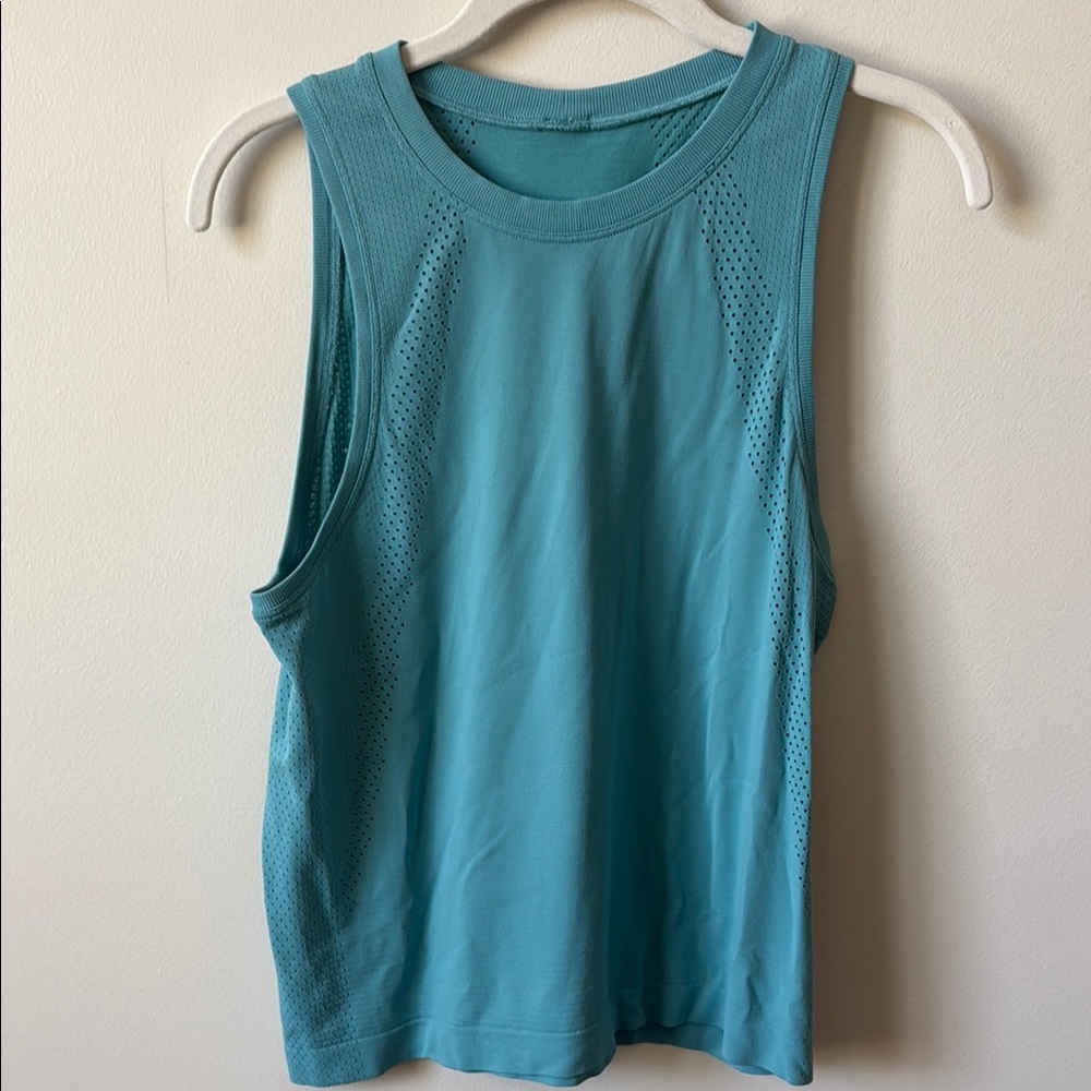 lululemon athletica Teal Tank Top